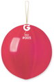GEMAR Balónek nafukovací punch ball pastelový s gumičkou 33cm 8 barev GPB2