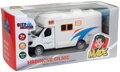 Auto obytné kovové 11cm zpětný chod karavan v krabici 3 barvy