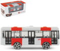 Autobus kovový červený PID Praha MHD volný chod