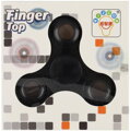 Spinner Finger Top fidget antistresový kov/plast 6 barev v krabičce