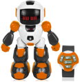 RC Robot na vysílačku chodí tančí na baterie nahrávání REC Světlo Zvuk
