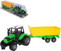 Traktor plastový farmářský set s velkou vlečkou 53cm