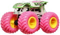 MATTEL HOT WHEELS Auto Monster Trucks svítící ve tmě na baterie kov