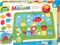 LENA Baby mozaika Příroda klouboučky 36ks + předlohy 7ks v krabici