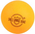 Míčky na stolní tenis ping pong Shield 101 oranžové 4cm set 6ks krabička