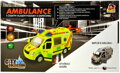 Auto City Collection česká ambulance na setrvačník 22cm na baterie CZ Světlo Zvuk