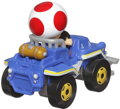 MATTEL HOT WHEELS Auto Super Mario Kart s postavičkou různé druhy kov