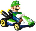 MATTEL HOT WHEELS Auto Super Mario Kart s postavičkou různé druhy kov
