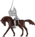 Rytíři plastové figurky 5-7cm s koňmi herní set 52ks v sáčku