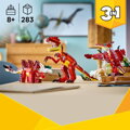 LEGO CREATOR Divoký dinosaurus 3v1 31379 STAVEBNICE