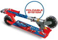 MONDO Koloběžka dětská skládací Alu 181 Street Scooter Spiderman 4 barvy