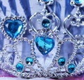KARNEVAL Korunka ledová princezna set s doplňky *KARNEVALOVÝ DOPLNĚK*