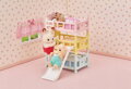 Sylvanian Families třípatrová postel se skluzavkou nábytek doplněk k herním sadám