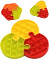 Hra Pop It puzzle antistresové 3 dílky skládačka Bubble Pops 3 druhy