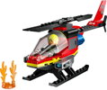 LEGO CITY Hasičský záchranný vrtulník 60411 STAVEBNICE