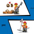 LEGO CITY Žlutý nakladač s rypadlem 60480 STAVEBNICE