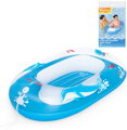 BESTWAY Člun dětský nafukovací 102x69cm zvířátka s průzorem do vody 2 barvy