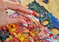 PUZZLER DŘEVO Manarola v Itálii 30x21cm dekorativní skládačka 250 dílků