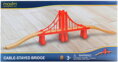 MAXIM DŘEVO Most San Francisco + 2 koleje doplněk k vláčkodráze