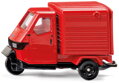 SIKU Blister auto Piaggio Ape 50 tříkolový vůz model kov 1583