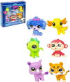LPS Littlest Pet Shop figurka zvířátko mazací guma set 6ks