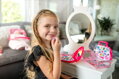 Make-up Beauted dětská sada líčidel šminky se zrcátkem paletka