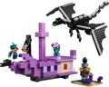 LEGO MINECRAFT Drak z Enderu a loď z Endu 21264 STAVEBNICE