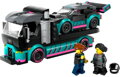 LEGO CITY Auto kamión se závodním autem 60406 STAVEBNICE