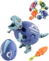 Vejce dinosauří šroubovací dinosaurus s transformací 2v1 s nástrojem 4 druhy