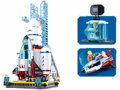 SLUBAN Space Vesmírné středisko 424 dílků + 4 figurky STAVEBNICE
