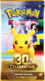 Pokémon TCG: 30th Celebration Postter Collection set 3x booster s plakátem