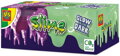 SES CREATIVE Sliz třpytivý svítící ve tmě fosforeskuje set 2x 120g
