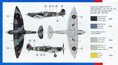 SMĚR Model letadlo Sup.Spitfire 1:72 (stavebnice letadla)