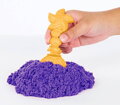 SPIN MASTER Kinetic sand Fialový 450g tekutý písek s podložkou a nástroji