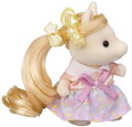 Sylvanian Families Kadeřnický salon pro poníky herní set s poníkem Sally a doplňky