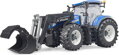 BRUDER 03121 Traktor New Holland T7.315 s čelním nakladačem 1:16 plast