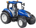 BRUDER 02184 Traktor New Holland T5.120 modrý model 1:16 plast