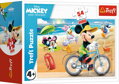TREFL PUZZLE Mickey Mouse Den s přáteli mini 20x13cm 54 dílků 4 druhy