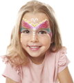 GRAFIX Obličejové barvy dětské premium set 9ks s doplňky