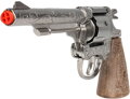 Revolver kovbojský kovový na kapsle 8 ran dětská zbraň kapslovka