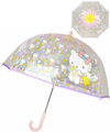 Deštník dětský Hello Kitty průhledný 67x71cm manuální otevírání