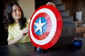 LEGO MARVEL Štít Kapitána Ameriky pro dospělé 76262 STAVEBNICE