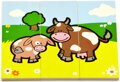 DŘEVO Puzzle 18 ks ZVÍŘÁTKA *DŘEVĚNÉ HRAČKY*