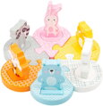 BIGJIGS TOYS DŘEVO Puzzle baby vkládací zvířátka 12 dílků