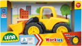 LENA Workies auto nakladač baby 14cm pracovní stroj žlutý plast
