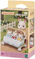Sylvanian Families kočárek / autosedačka pro trojčata doplněk k herním sadám