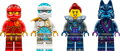 LEGO NINJAGO Kaiův živelný ohnivý robot 71808 STAVEBNICE