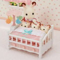 Sylvanian Families postýlka s kolotočem pro trojčata nábytek doplněk k herním sadám