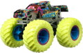 MATTEL HOT WHEELS Auto Monster Trucks svítící ve tmě na baterie kov