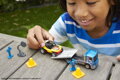 MATTEL Matchbox Hitch & Haul auto přepravní s přívěsem a doplňky 8 druhů
